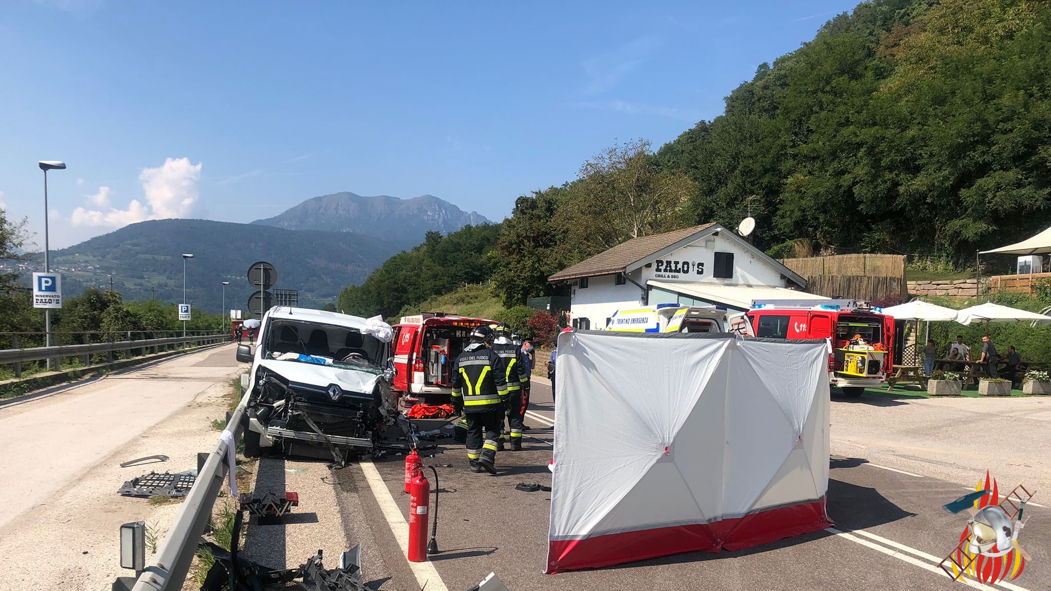 Incendio abitazione